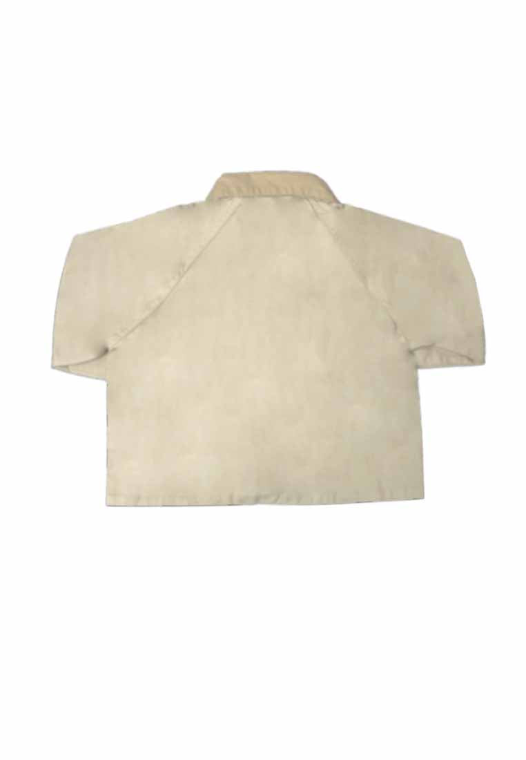 GIRLS TWILL RAGLAN CROPPED JACKET