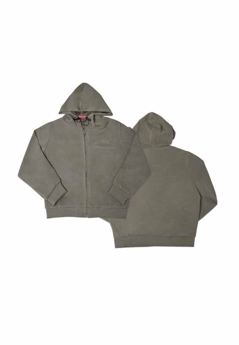 GIRLS KNITS HOODED JACKET (EMBROIDERY)