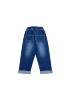 TODDLER  DENIM GARTERIZED PANTS