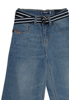 BOYS RWB DENIM BASIC BAGGY PANTS