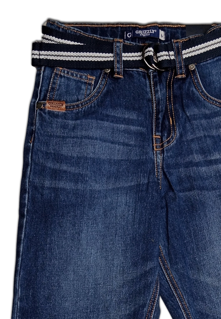 BOYS RWB DENIM BASIC STRAIGHT PANTS