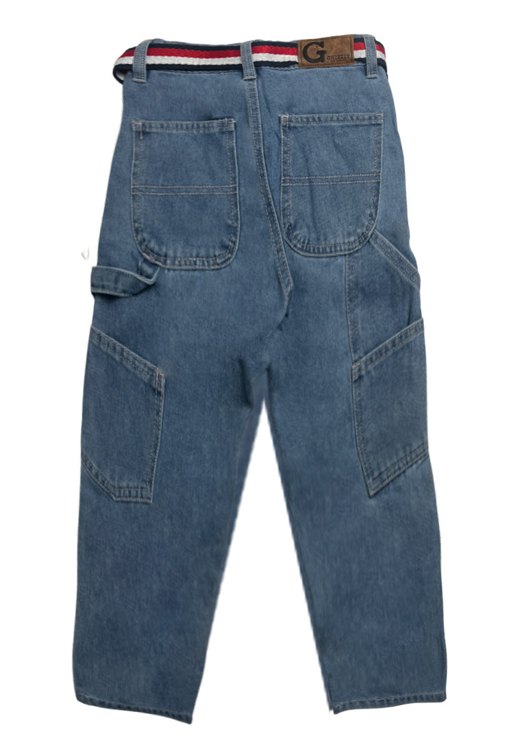 TODDLER BOYS RWB DENIM STRAIGHT CARPENTER PANTS