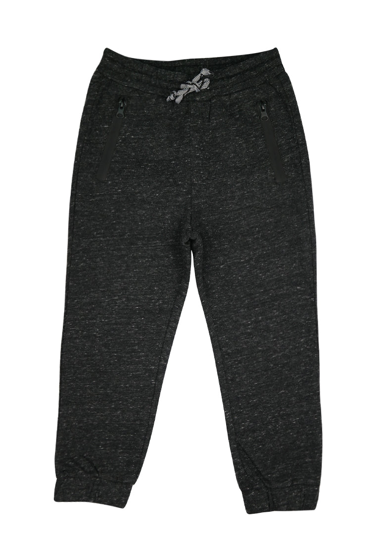 Terry Jogger Pants w/ cord pkt w/ zipper & 1 patch pkt