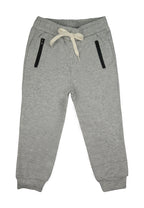 Jogger Pants 2x2 waistband & cuff w/ cord pocket w/ zipper & 1 patch pocket