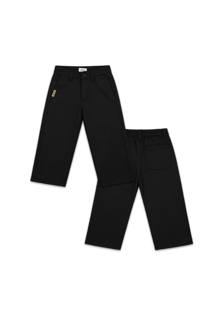 BOYS BACK GARTER COTTON PANTS