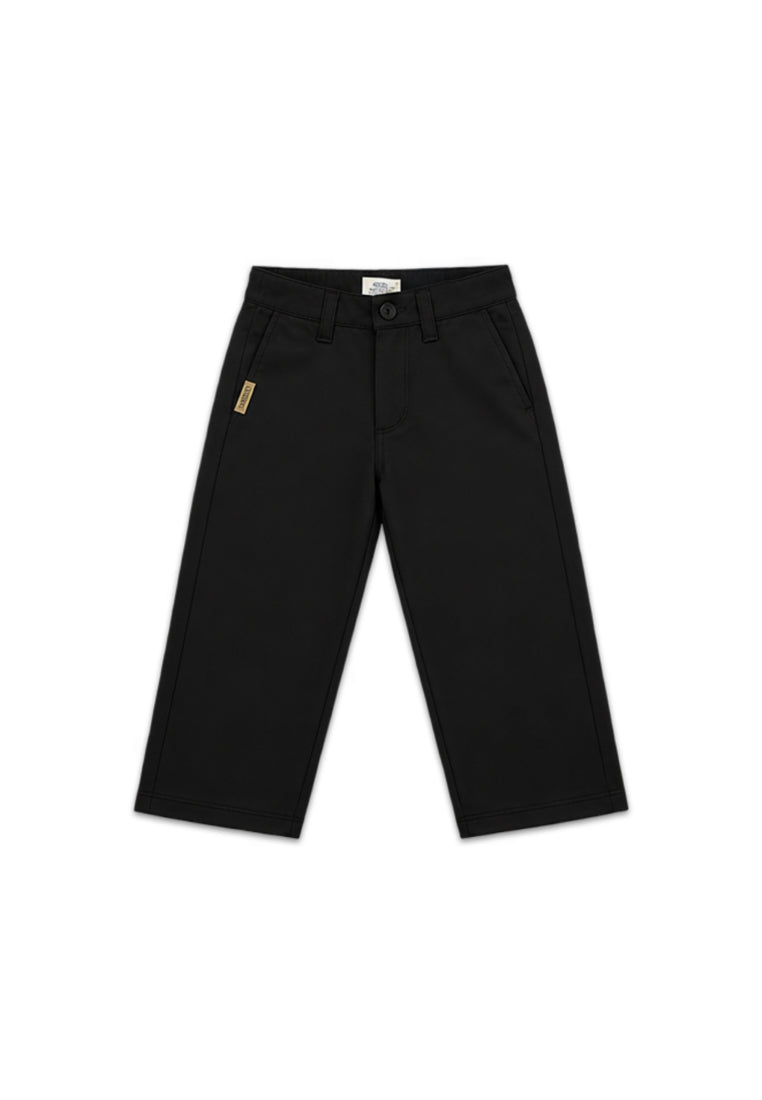 TODDLER BOYS BACK GARTER COTTON PANTS