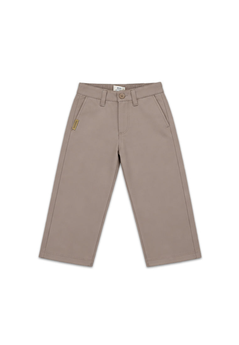 TODDLER BOYS BACK GARTER COTTON PANTS