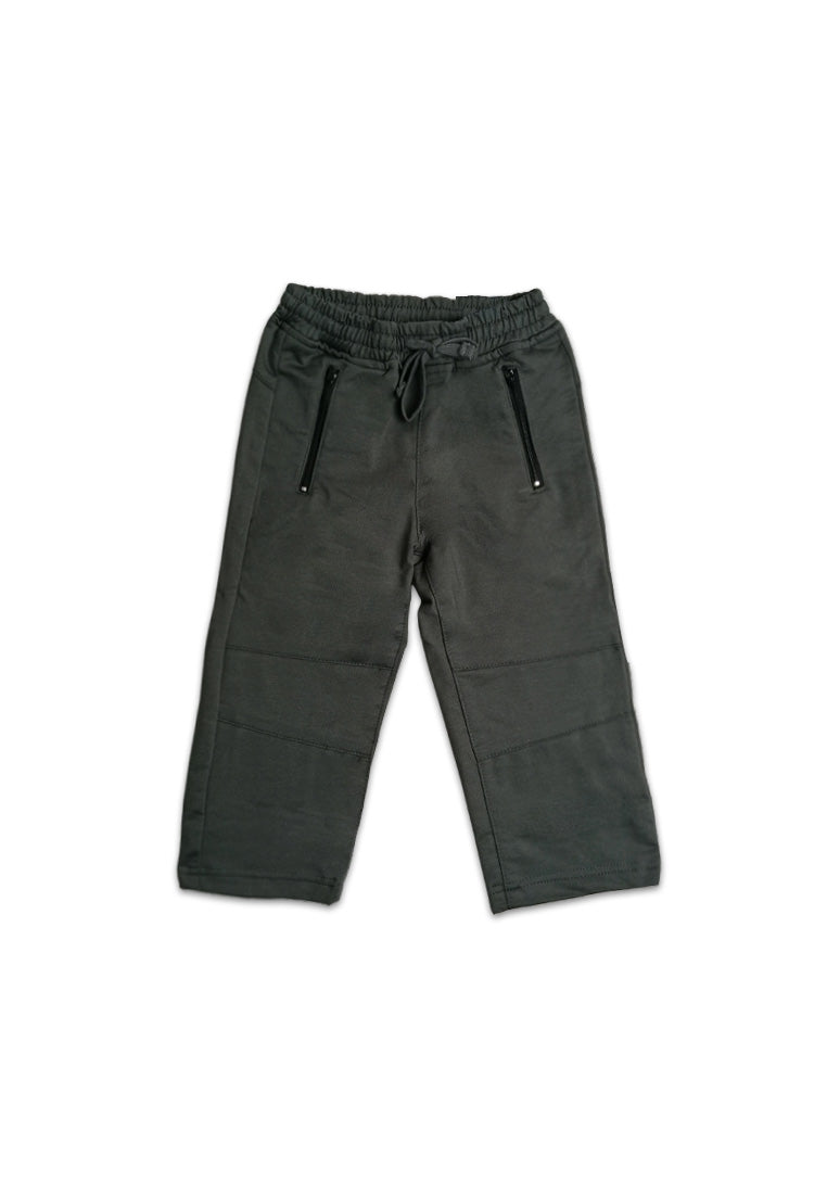 TODDLER BOYS GARTERIZED COTTON PANTS