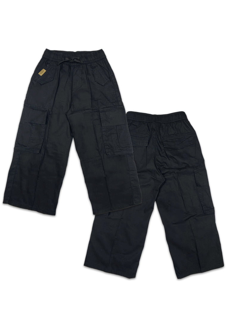 BOYS TWILL BAGGY CARGO PANTS