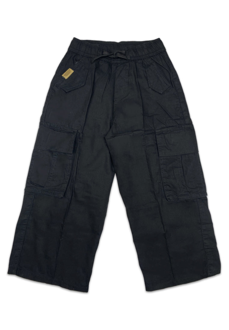 BOYS TWILL BAGGY CARGO PANTS