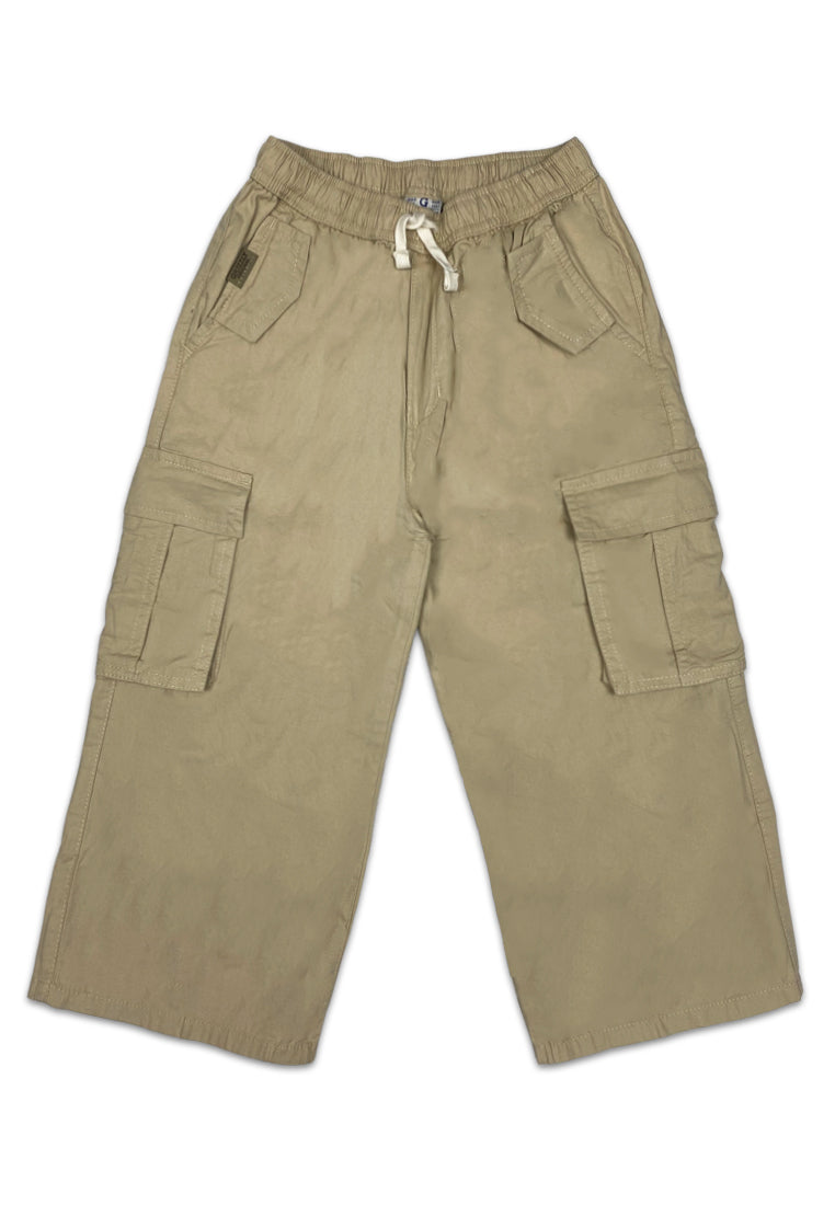 TODDLER BOYS TWILL BAGGY CARGO PANTS