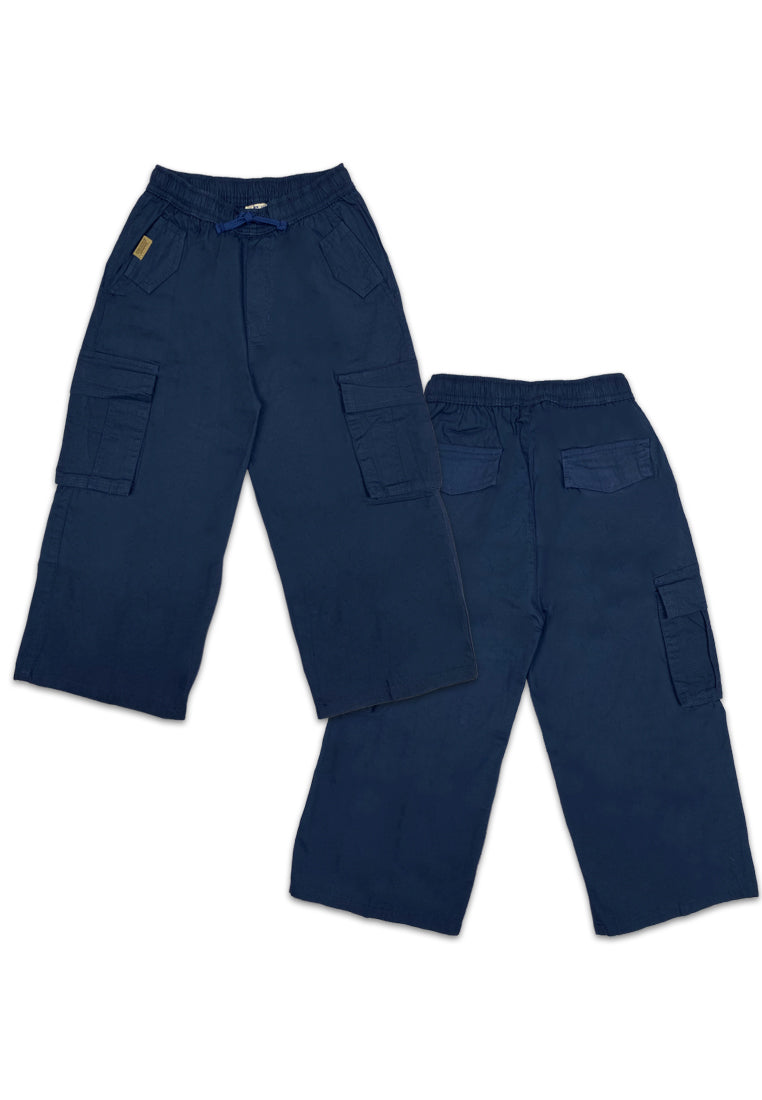 TODDLER BOYS TWILL BAGGY CARGO PANTS