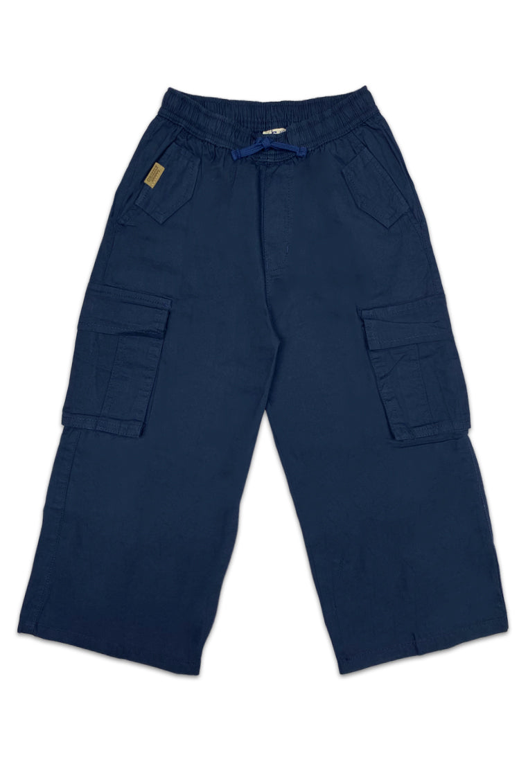TODDLER BOYS TWILL BAGGY CARGO PANTS