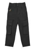 TODDLER BOYS TWILL BACK GARTER CARGO STRAIGHT PANTS