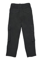 TODDLER BOYS TWILL BACK GARTER CARGO STRAIGHT PANTS