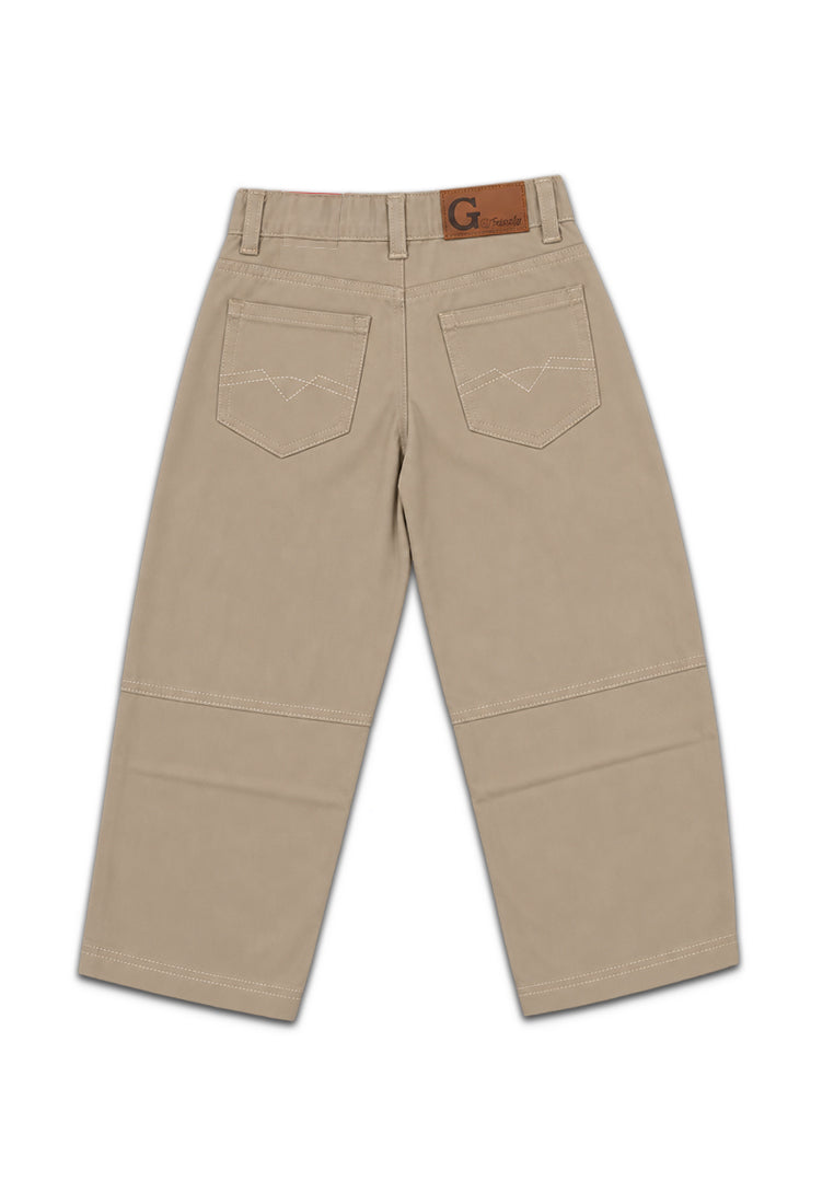 GIRLS TWILL RWB BALLOON PANTS