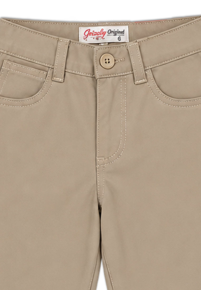 GIRLS TWILL RWB BALLOON PANTS