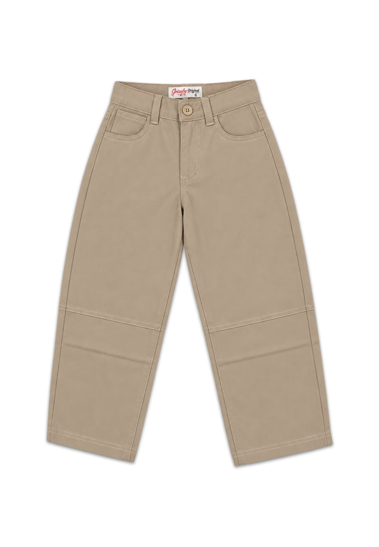 GIRLS TWILL RWB BALLOON PANTS
