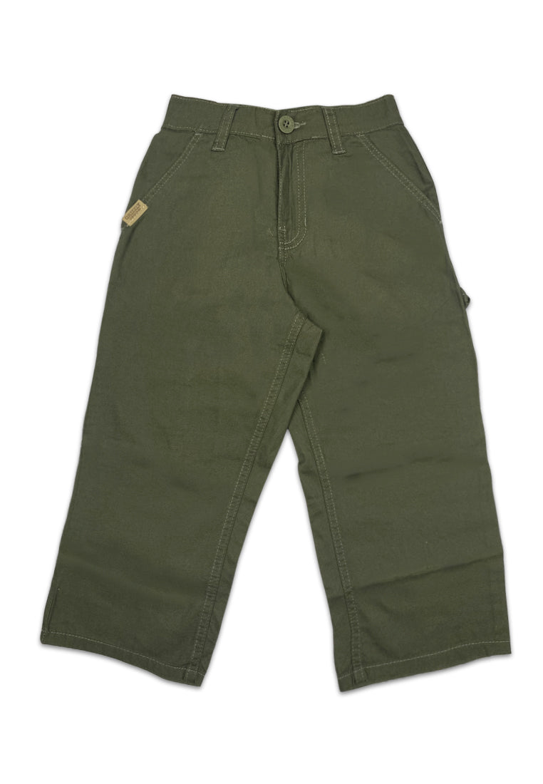 BOYS TWILL BACK GARTER STRAIGHT FIT CARPENTERS PANTS