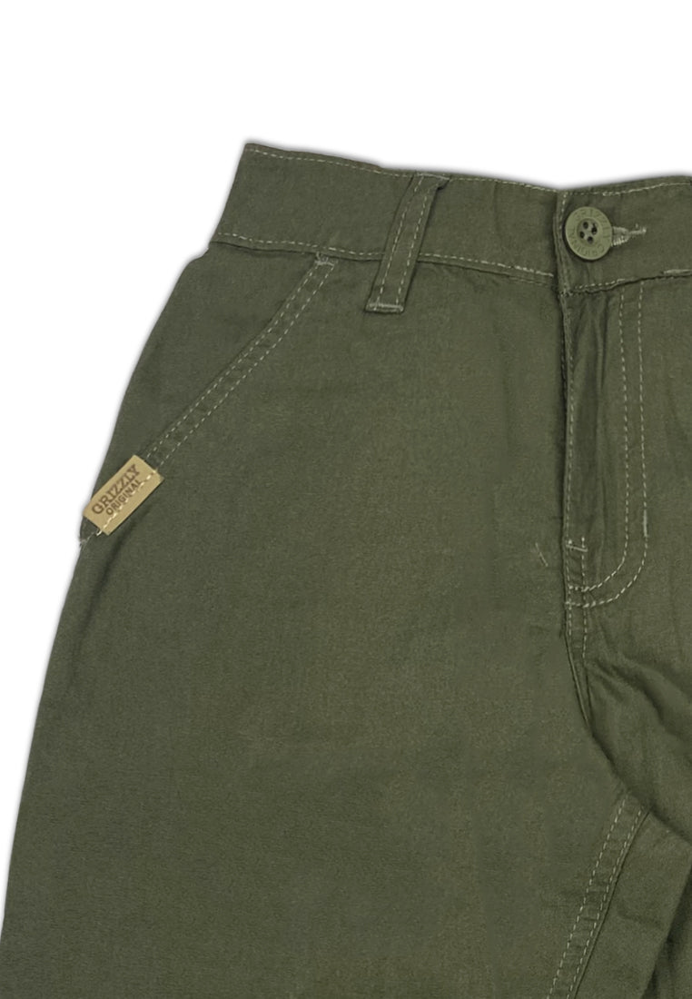 BOYS TWILL BACK GARTER STRAIGHT FIT CARPENTERS PANTS