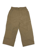 TODDLER BOYS BAGGY CARGO PANTS W/ HEM ADJUSTER