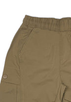 TODDLER BOYS BAGGY CARGO PANTS W/ HEM ADJUSTER