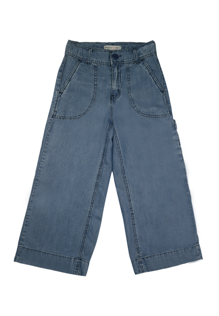 Chambray Culottes Pants