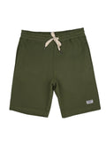 Terry Shorts w/ cord w/ welt pocket & 1 patch pocket