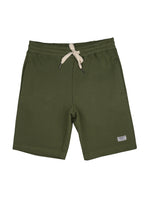 Terry Shorts w/ cord w/ welt pocket & 1 patch pocket