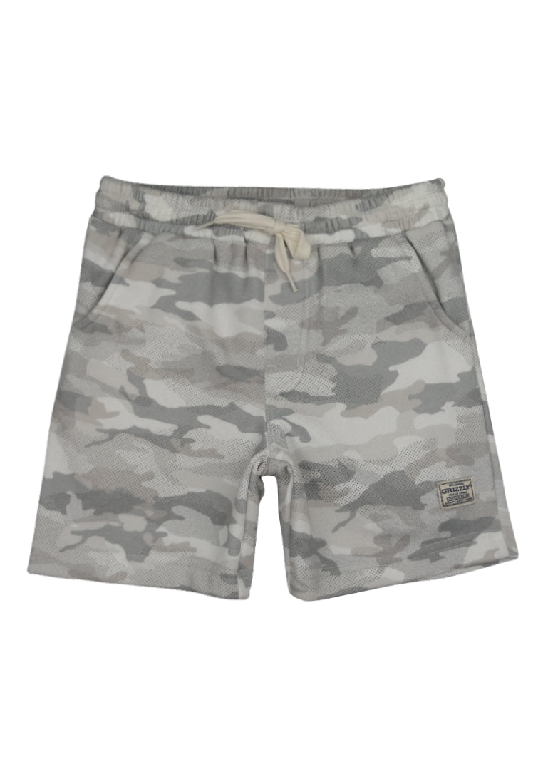 Cotton shorts w/ cord & 1 patch pocket