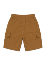 BOYS WAFFLE GARTERIZED CARGO SHORTS