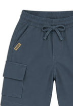 BOYS WAFFLE GARTERIZED CARGO SHORTS