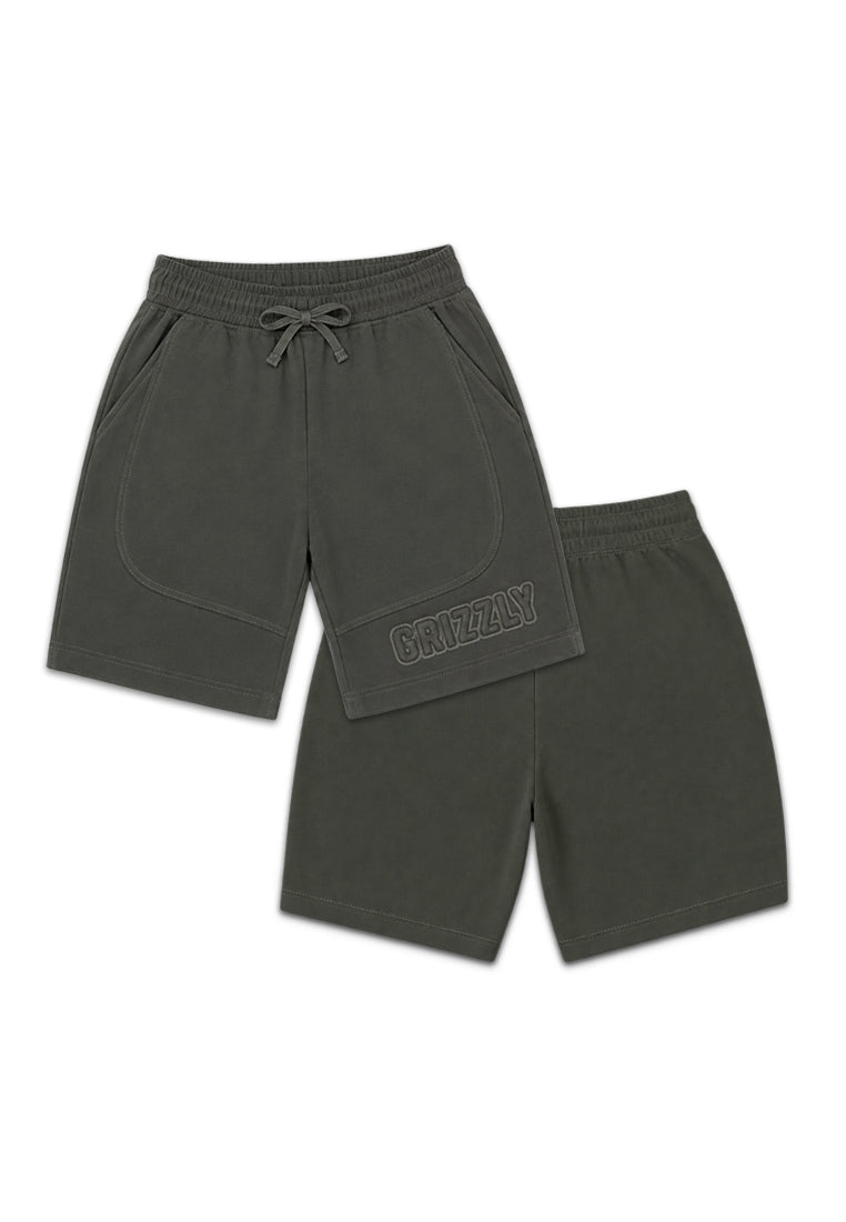 BOYS WAFFLE GARTERIZED SHORTS