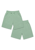 BOYS WAFFLE GARTERIZED SHORTS
