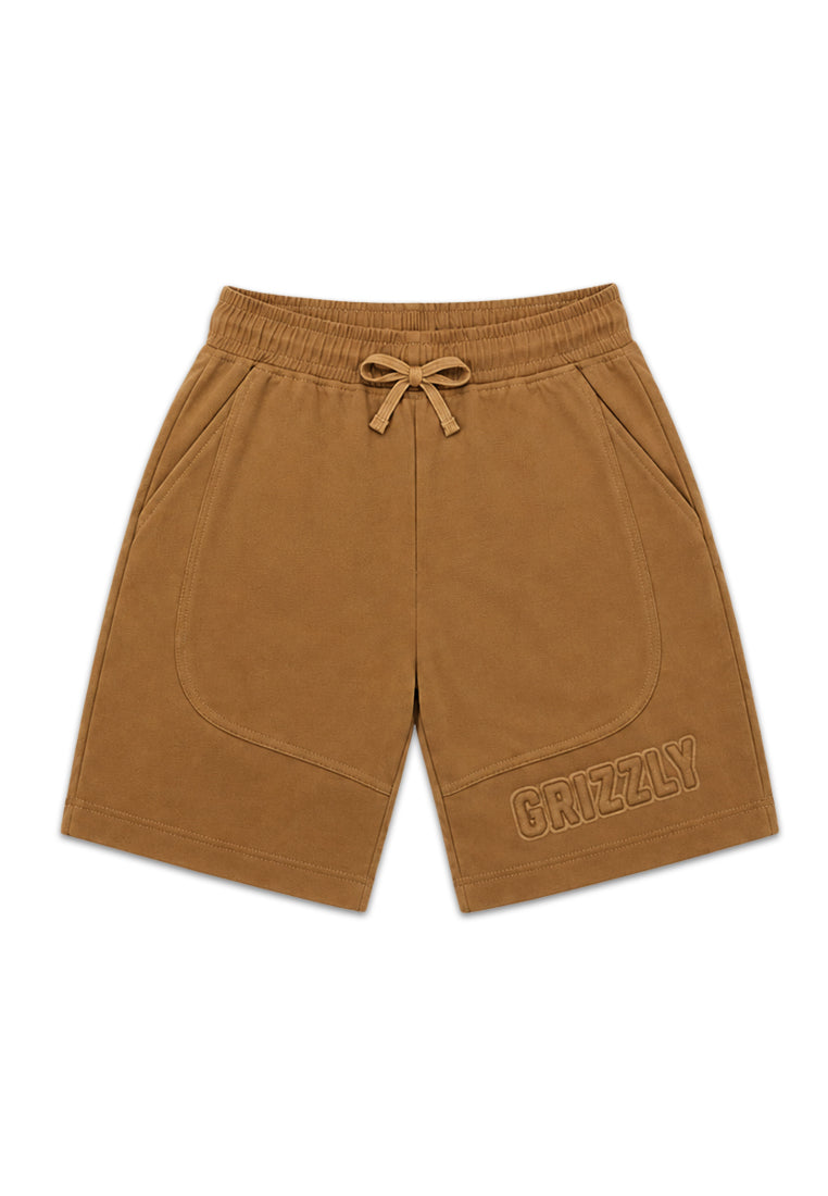 BOYS WAFFLE GARTERIZED SHORTS