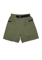 TODDLER BOYS GARTERIZED CARGO SHORT W/ STRAP BELT