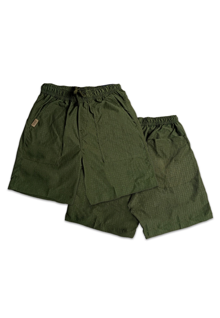 BOYS GARTERIZED TWILL SHORTS