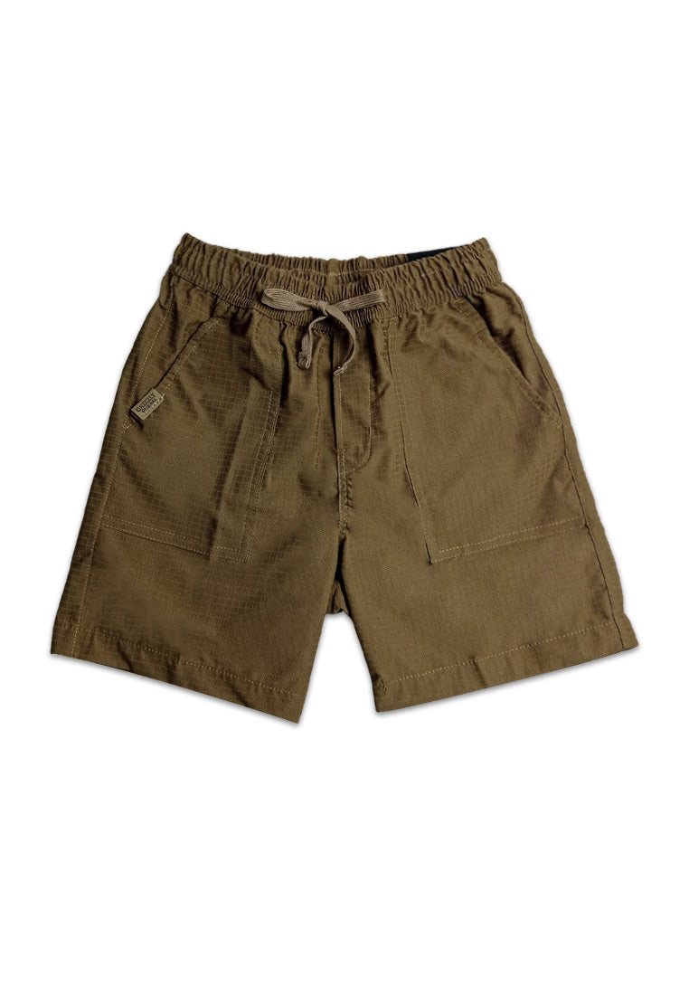 BOYS GARTERIZED TWILL SHORTS