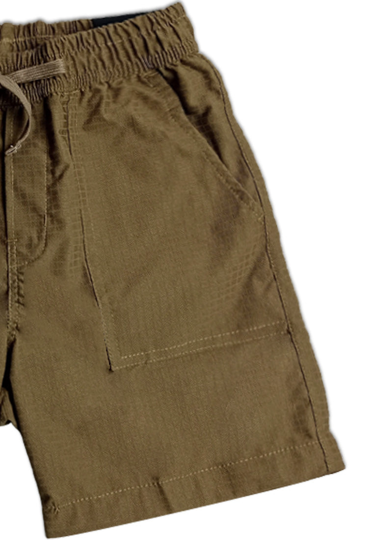 BOYS GARTERIZED TWILL SHORTS