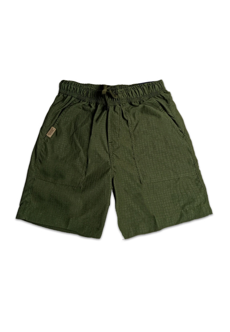 BOYS GARTERIZED TWILL SHORTS