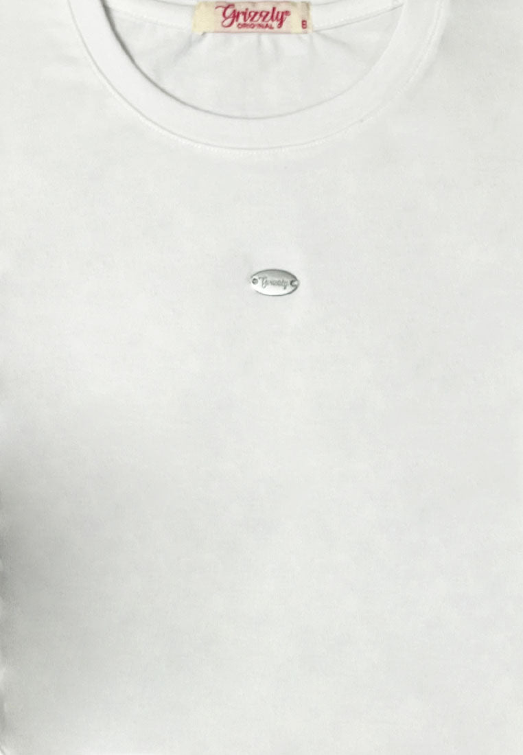 GIRLS BOXY CROP TOPS (METAL LABEL)