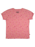Round neck Shortsleeve Tee w/ all over print
