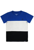Round neck Shortsleeve Tee cut & sew w/ Hi-Den Print