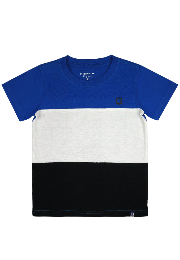 Round neck Shortsleeve Tee cut & sew w/ Hi-Den Print