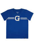 Round neck shortsleeve Tee w/ Emboissed Print