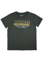 Round neck shortsleeve Tee w/ Print