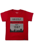 Round neck shortsleeve Tee w/ Print