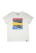 Round neck shortsleeve Tee w/ Print