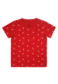 Round neck Shortsleeve Tee all over print