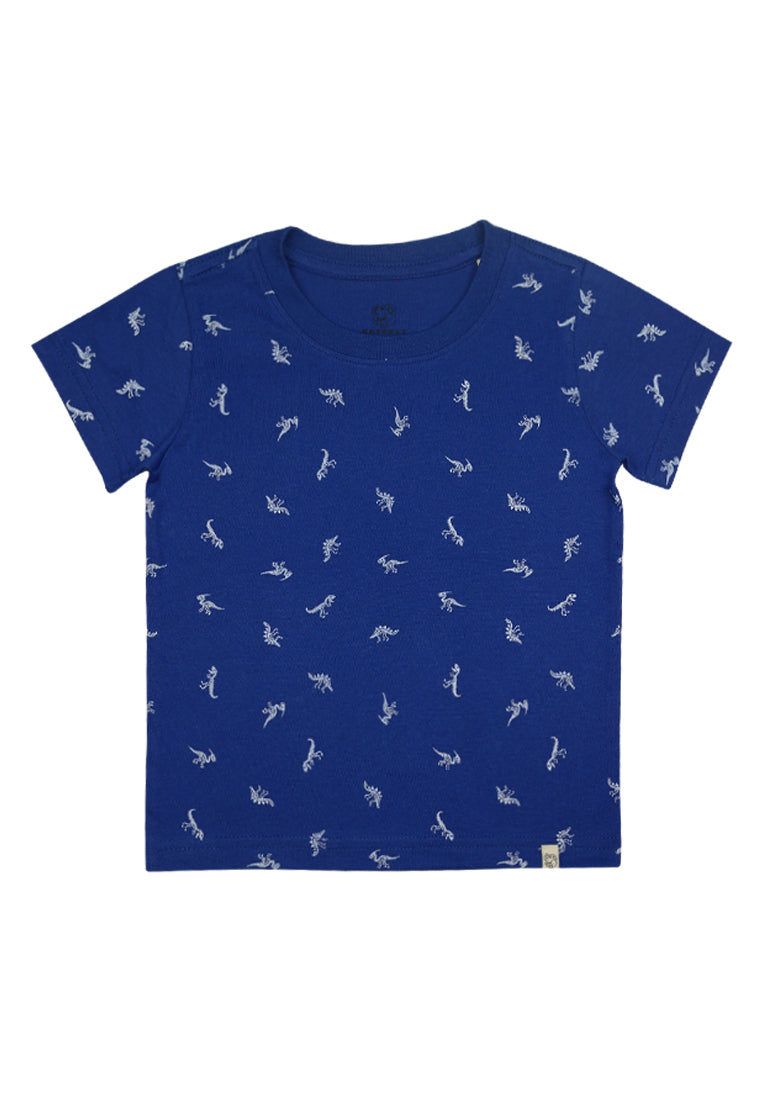 Round neck Shortsleeve Tee all over print